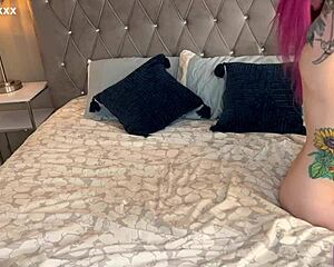 Alt Cam Girl Bends for Intense Voyeur Doggystyle