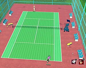 Academy Love Saga Tennis Angels Ex - Part3 - Rachelle Standing Sex In The Shower