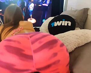 Lola Got Fucked While Learning To Play Gta!