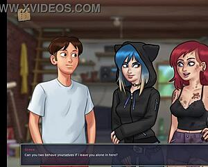 what happens in summertime saga 111?