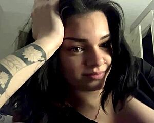 horny hot girl showing sexy big boobs and tits 😘