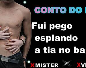 Conto Erotica! Fui Pego Espiando A Tia No Banho, What A Thrill!