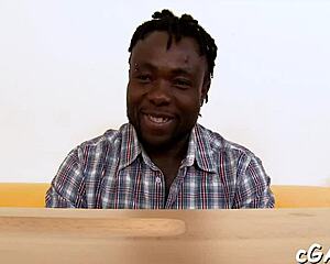 Sexy gay blowjob and sloppy sucking action?