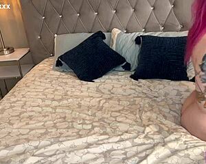 Alt Cam Girl Bends for Intense Voyeur Doggystyle