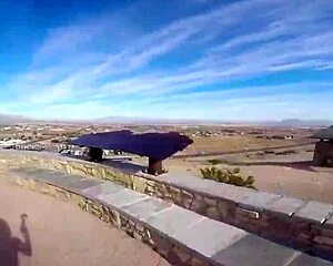 giving a blowjob in a public cave