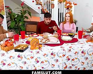 Stepfamily intense threesome lets nade nasty cum on faces and tits - famslut 😈