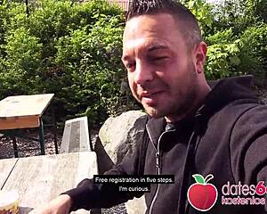 pov pickups: blonde milf sophie logan gets fucked on the stairs in public.