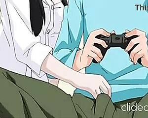 Boy moans hotly during ASMR masturbation