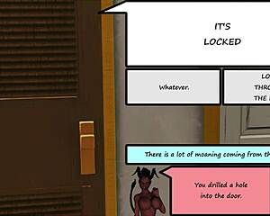 Corlan bangs hairy pussy at unexpected party with Z Clover!