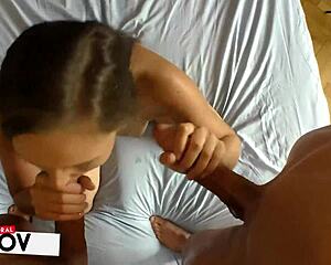 Watch Stacy Cruz Get Creampied By Two Fat Cock Monsters!