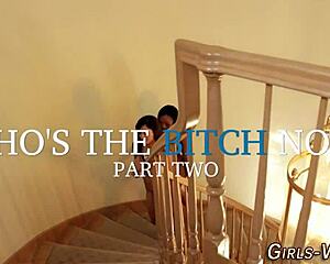 Black Lesbian Gets Rimjob