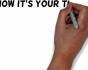 Great Brunette With One Dude