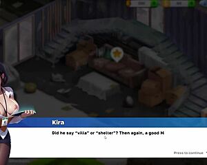 Oh, check out this hot maid with big tits in Hornyvilla gameplay!