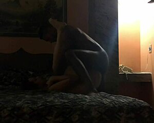 Brunette Woman Stays in Hotel with Black Man