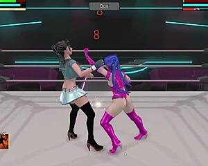 Gameplay Heroine Rumble 2 16 Bari Vs Lucretia