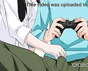 Boy moans hotly during ASMR masturbation