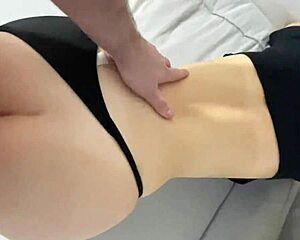 Stepsister Decides To Support Me Intimately In Bed During Vacation