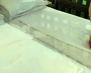 Lisa Flashes On Balcony