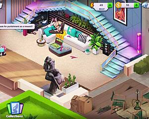 Oh, check out this hot maid with big tits in Hornyvilla gameplay!