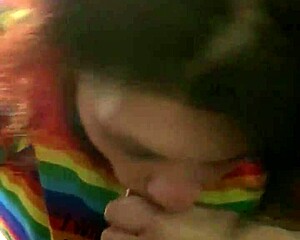 Cheating milf takes big black cock deepthroat in interracial encounter