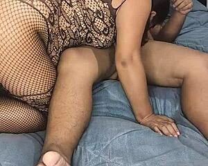 Watch me fuck my employee in new lingerie