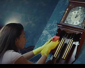 cleaning ladies possessed by sex hungry demons in extreme slimy lesbian sex... 😈