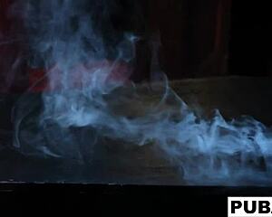 Hot Gothic Vampire Dani Masturbates Solo.