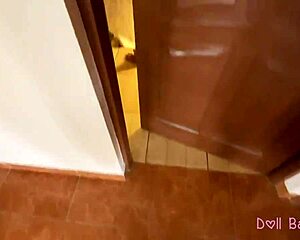 Stepsister gets wet for not cleaning garden