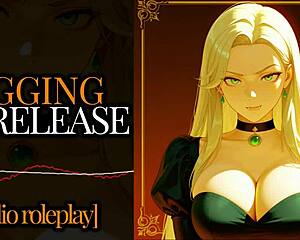 f4m erotic audio ember obedience with femdom roleplay and strapon