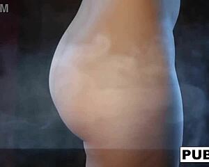 Hot Gothic Vampire Dani Masturbates Solo.