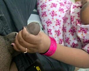 Step Sister Doing HANDJOB