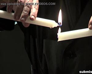 Struggling whore gets suspended and humiliated with bondage