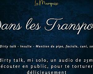 french tease in public transports