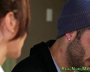 Cougar masseuse titfucks 😏