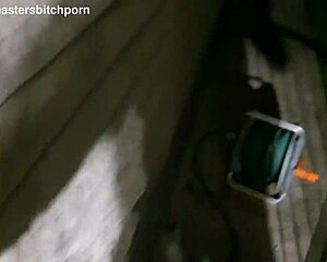 Brazen Kiwi Trashy Bitch Pissed On in Plain View on Sidewalk as Motorist Yells Out