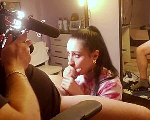 Bts - Vape and Blowjob from Stunning Cocksucker Black Lynn