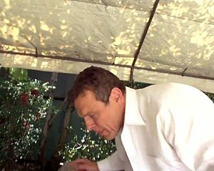 Nora Puts Her Cigar In Her Hot Pussy While The Bosss Wife Is Out