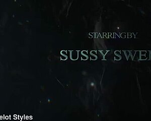 Sussy sweet hints at intense anal with big black cock