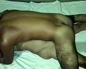 indian college couple fucks hard with big pussy and creampie!