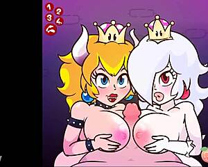 Bowsette & Boosalina, ready for that facial POV?