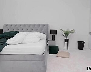 horny maid isabella de laa gets her ass pounded hard, then savors her employer's cum