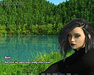 elmwood university 23 - goth college girl on romantic date night