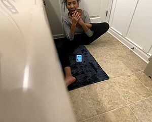 Feet licking fetish session