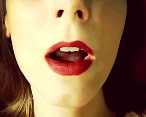 Cum inside naughty Adeline's pussy!