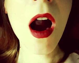 Cum inside naughty Adeline's pussy!