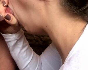 Real wives get creampies from monster cocks in cuckold fun 😏