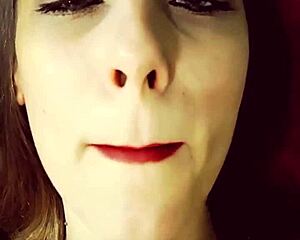 Cum inside naughty Adeline's pussy!