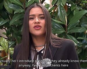 Stunning Slut Alice Axx with Hairy Pussy Comes to Paris for Deep Sodomy