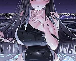 Rio hentai with big tits and cock sex