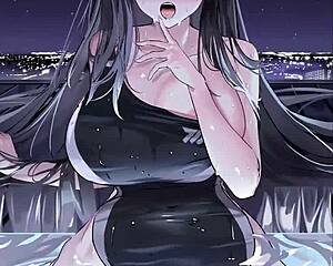 Rio hentai with big tits and cock sex